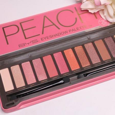 BYS, Peach, Eyeshadow Palette, 12 g Review
