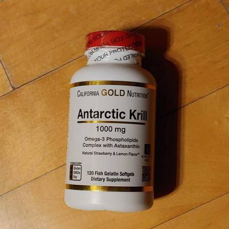 Supplements Fish Oil Omegas EPA DHA Krill Oil California Gold Nutrition CGN