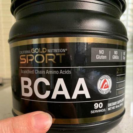 California Gold Nutrition, BCAA Powder, AjiPure®, Branched Chain Amino Acids, 16 oz (454 g) Review