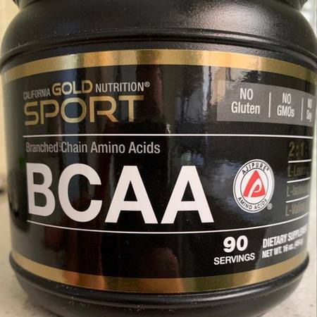 California Gold Nutrition, BCAA Powder, AjiPure®, Branched Chain Amino Acids, 16 oz (454 g) Review