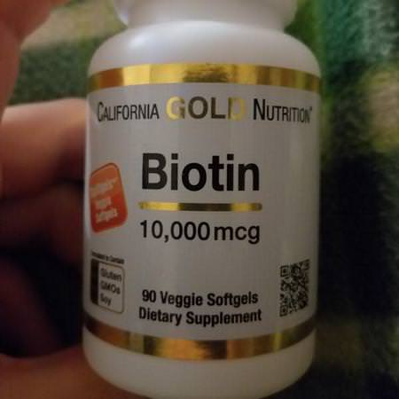 California Gold Nutrition CGN, Biotin