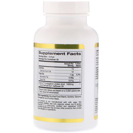 CLA Conjugated Linoleic Acid, Weight, Diet, Supplements