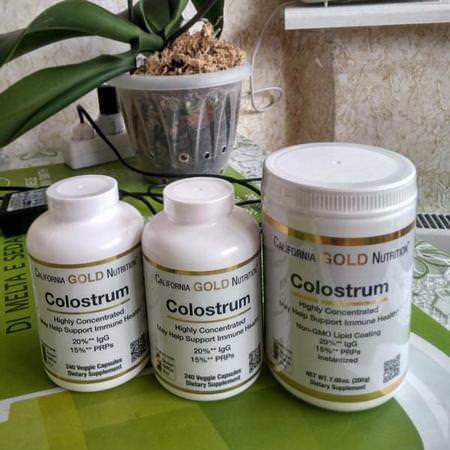 California Gold Nutrition CGN Supplements Digestion Colostrum