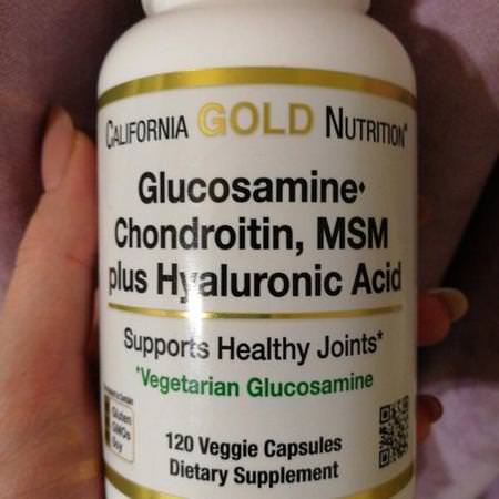 Glucosamine, Chondroitin, MSM Plus Hyaluronic Acid