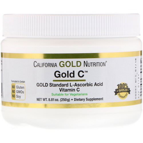 California Gold Nutrition, Gold C Powder, 8.81 oz (250 g) Review