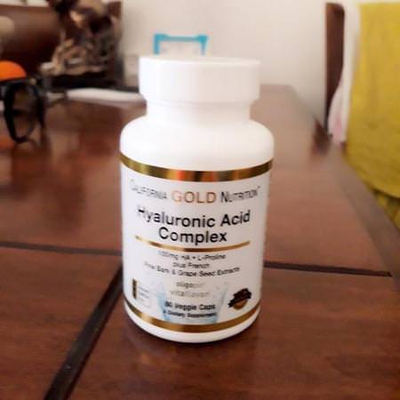 California Gold Nutrition, Hyaluronic Acid Complex, 60 Veggie Capsules Review