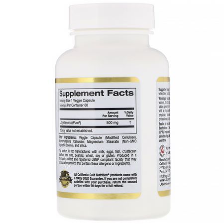 L-Cysteine, Amino Acids, Supplements