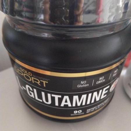 Supplements Amino Acids L-Glutamine Produced In A 3rd Party Audited Cgmp Registered (Certified) Facility California Gold Nutrition CGN