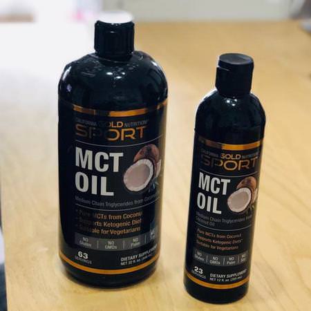 California Gold Nutrition, MCT Oil, 12 fl oz (355 ml) Review