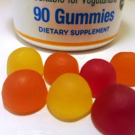 California Gold Nutrition, Organic, Vitamin D3 Gummies, No Gelatin, No Gluten, Mixed Berry & Fruit Flavors, 90 Gummies Review
