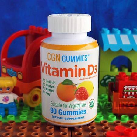 California Gold Nutrition, Organic, Vitamin D3 Gummies, No Gelatin, No Gluten, Mixed Berry & Fruit Flavors, 90 Gummies Review