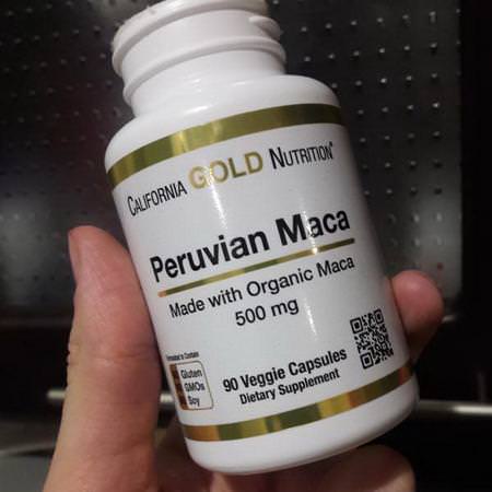 California Gold Nutrition, Peruvian Maca, 500 mg, 90 Veggie Caps Review
