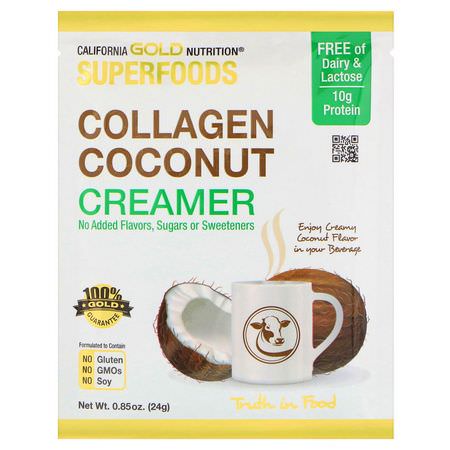 California Gold Nutrition CGN, Creamers, Beverage Enhancers, Collagen Supplements