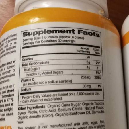California Gold Nutrition, Vitamin C Gummies, Natural Orange Flavor, Gelatin Free, 250 mg, 90 Gummies Review