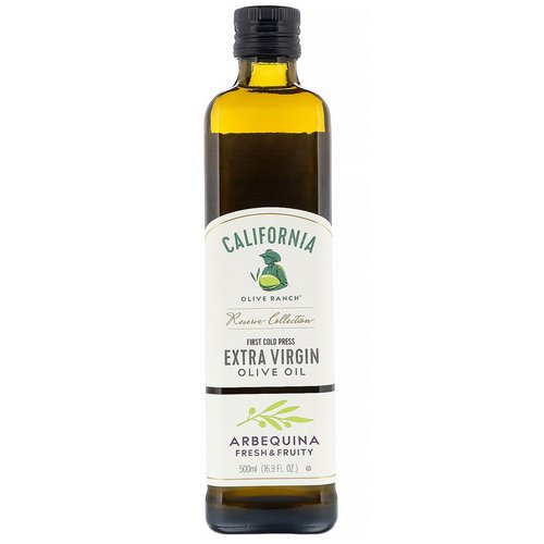California Olive Ranch, Extra Virgin Olive Oil, Arbequina, 16.9 fl oz (500 ml) Review