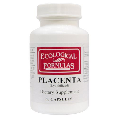 Ecological Formulas, Placenta (Lyophilized), 60 Capsules Review