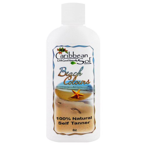 Caribbean Solutions, Beach Colours, Natural Self Tanner, 6 oz Review