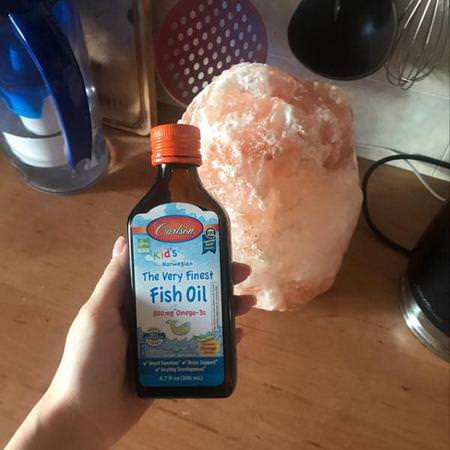 Kid's, Norwegian, The Very Finest Fish Oil, Natural Orange Flavor