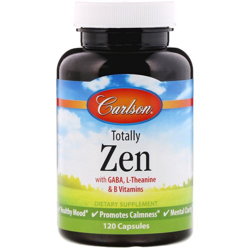 Carlson Labs, Totally Zen, 120 Capsules Review
