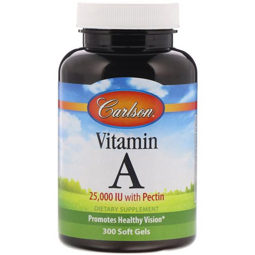 Carlson Labs, Vitamin A, 25,000 IU, 300 Softgels Review