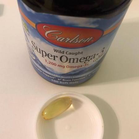Carlson Labs Supplements Fish Oil Omegas EPA DHA