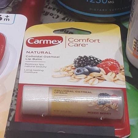 Comfort Care, Colloidal Oatmeal Lip Balm, Mixed Berry