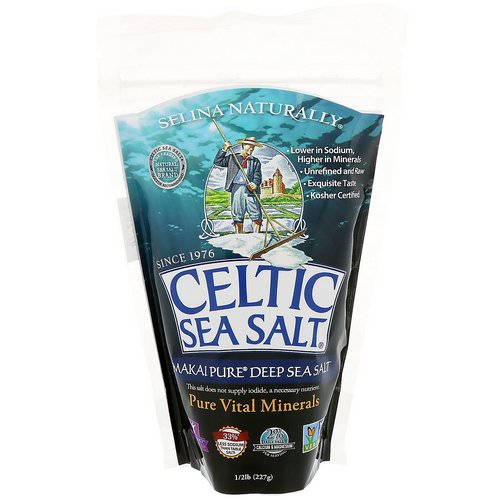 Celtic Sea Salt, Makai Pure Deep Sea Salt, Pure Vital Minerals, 1/2 lb (227 g) Review