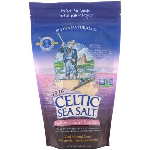 Celtic Sea Salt, Pink Sea Salt, 1 lb (452 g) Review