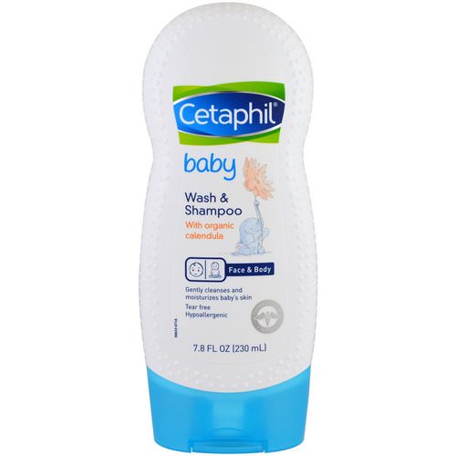 Cetaphil, Baby, Wash & Shampoo with Organic Calendula, 7.8 fl oz (230 ml) Review