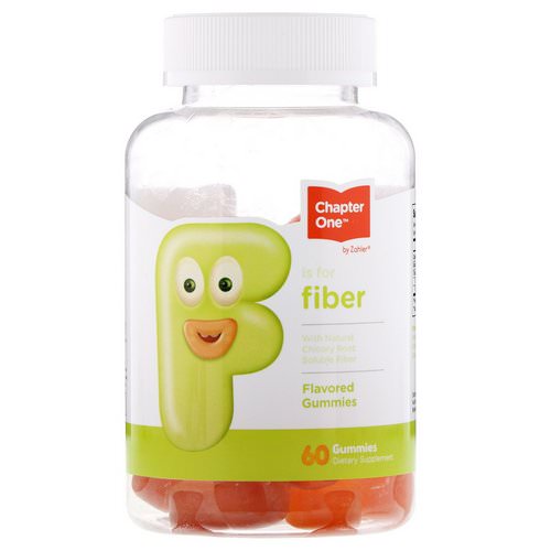 Chapter One, F Is For Fiber, Flavored Gummies, 60 Gummies Review