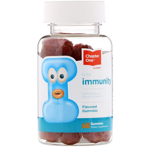 Chapter One, I Is For Immunity, Flavored Gummies, 60 Gummies Review