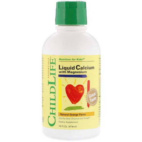 ChildLife, Liquid Calcium with Magnesium, Natural Orange Flavor, 16 fl oz (474 ml) Review