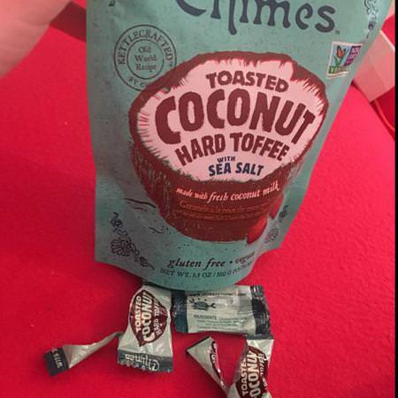 Chimes, Toasted Coconut Hard Toffee with Sea Salt, 3.5 oz (100 g) Review