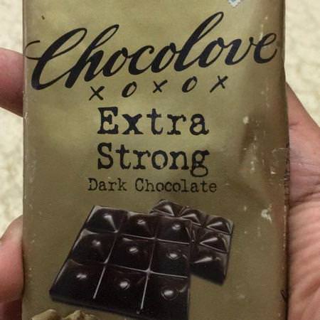 Chocolove, Extra Strong Dark Chocolate, 3.2 oz (90 g) Review