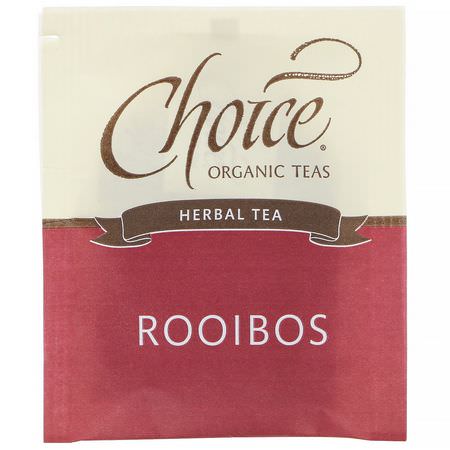 Choice Organic Teas, Rooibos Tea, Herbal Tea