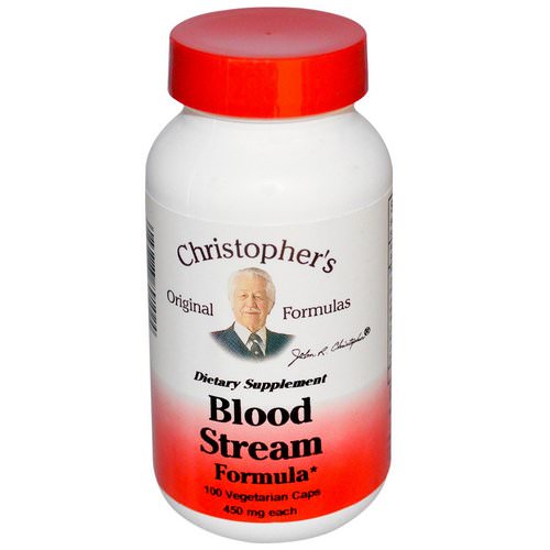 Christopher's Original Formulas, Blood Stream Formula, 450 mg, 100 Veggie Caps Review