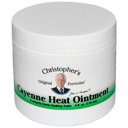 Christopher's Original Formulas, Cayenne Heat Ointment, 4 fl oz (118 ml) Review