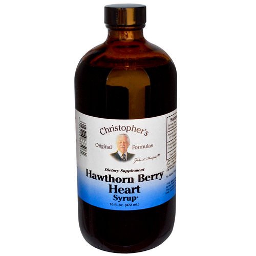 Christopher's Original Formulas, Hawthorn Berry Heart Syrup, 16 fl oz (472 ml) Review