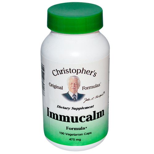 Christopher's Original Formulas, Immucalm Formula, 475 mg, 100 Veggie Caps Review