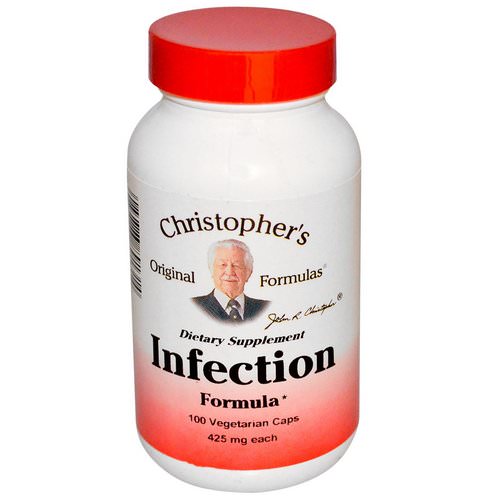 Christopher's Original Formulas, Infection Formula, 425 mg, 100 Veggie Caps Review