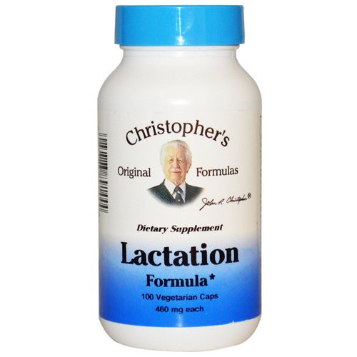 Christopher's Original Formulas, Lactation Formula, 460 mg, 100 Veggie Caps Review