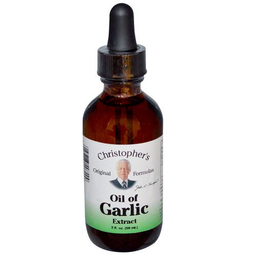 Christopher's Original Formulas, Oil of Garlic Extract, 2 fl oz (59 ml) Review