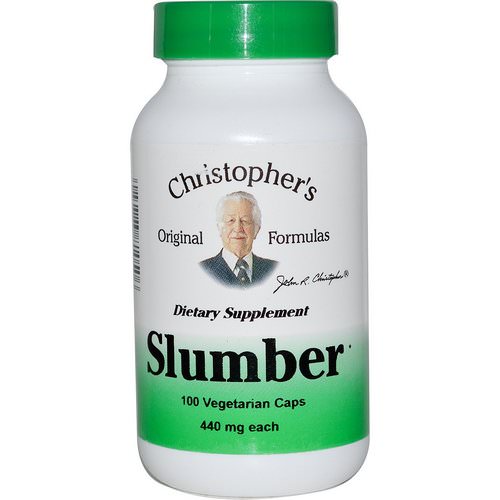 Christopher's Original Formulas, Slumber, 440 mg, 100 Veggie Caps Review