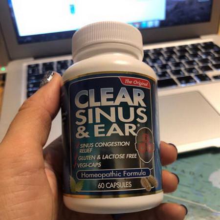 Clear Products, Homeopathy Formulas, Ear, Hearing, Tinnitus
