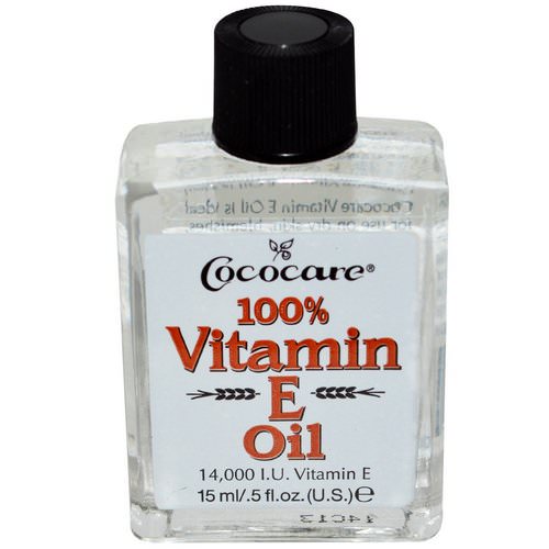 Cococare, 100% Vitamin E Oil, .5 fl oz (15 ml) Review