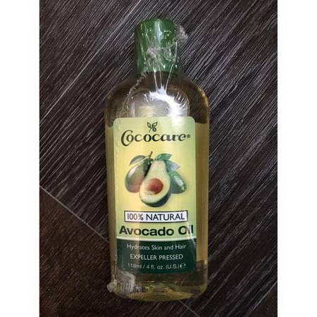 Cococare, Avocado Massage Oil, Dry, Itchy Skin