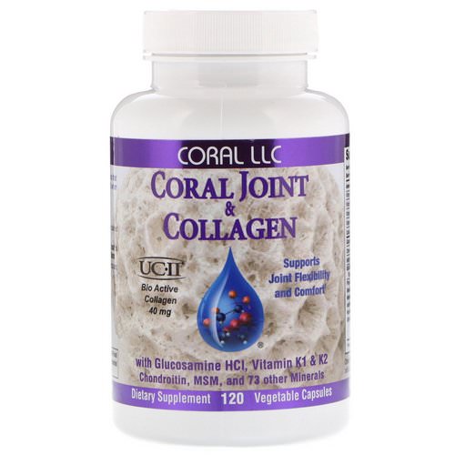 CORAL LLC, Coral Joint & Collagen, 120 Vegetable Capsules Review