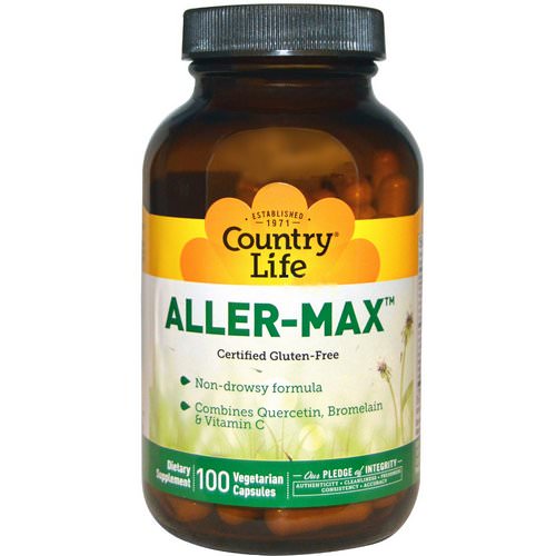 Country Life, Aller-Max, 100 Veggie Caps Review