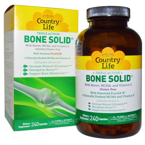 Country Life, Bone Solid, 240 Capsules Review