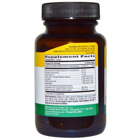 Beta Carotene, Antioxidants, Supplements